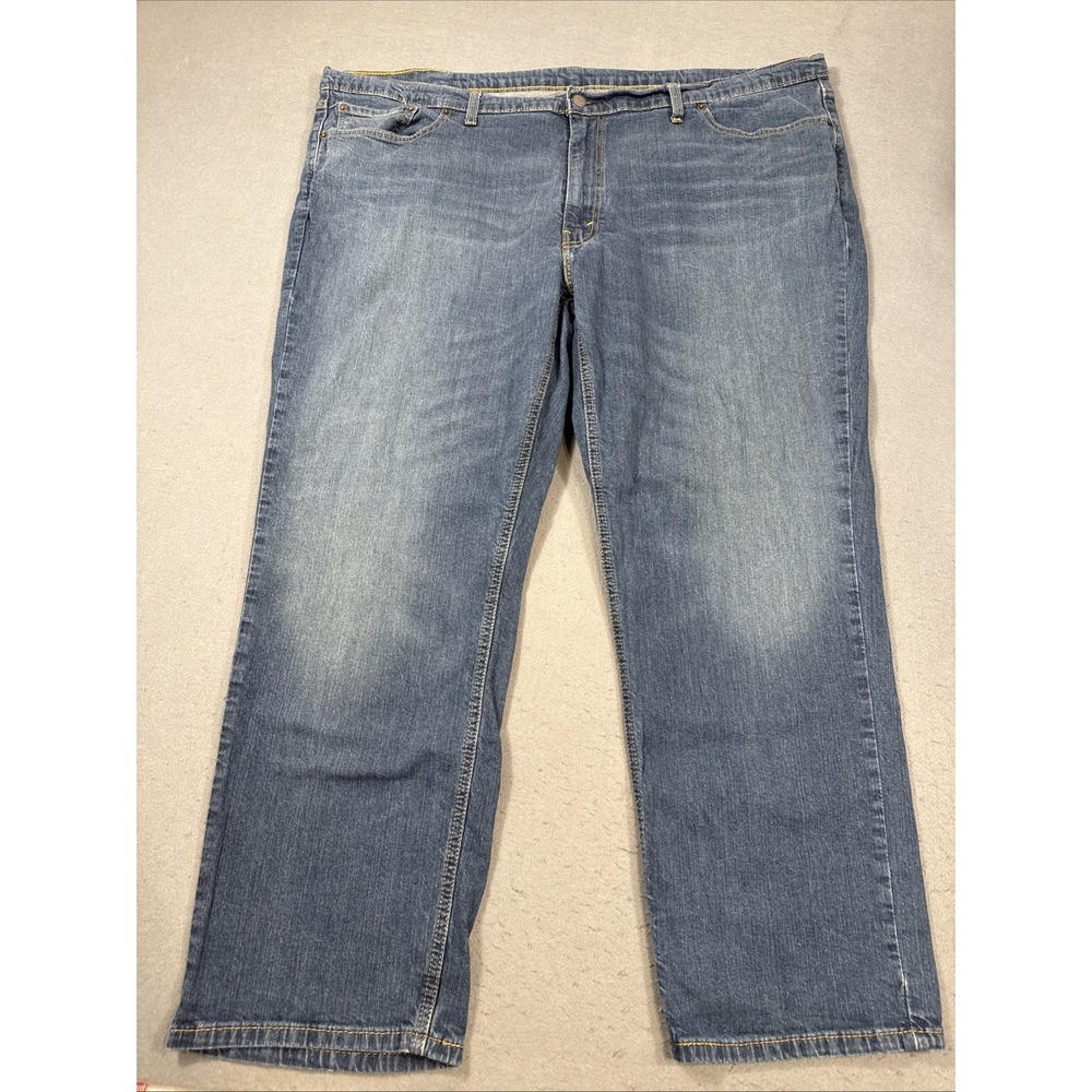 Levi's 541 men's jeans 50x32 straight leg light wash